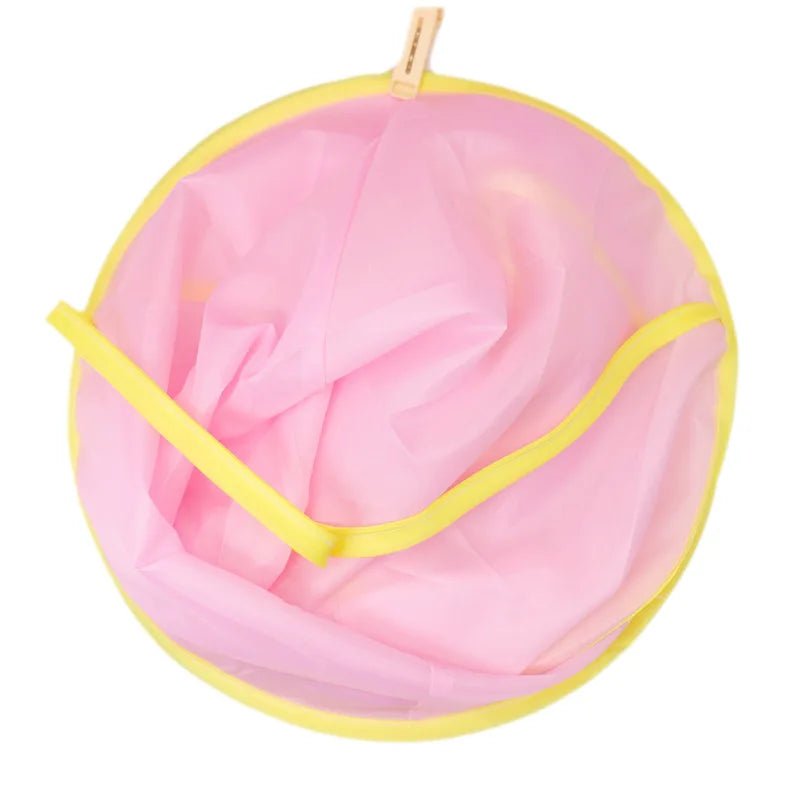 Kids Hair Cutting Cape Cartoon Umbrella Apron – 60cm Hair Cutting Cape QXL Pink