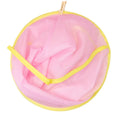 Kids Hair Cutting Cape Cartoon Umbrella Apron – 60cm Hair Cutting Cape QXL Pink