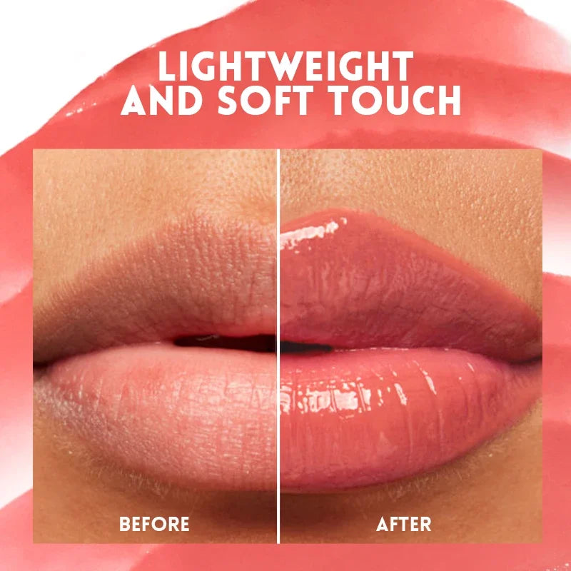 Mirror Shine Watery Lip Gloss | Non-Stick Glass Lip Tint Lip Gloss QXL