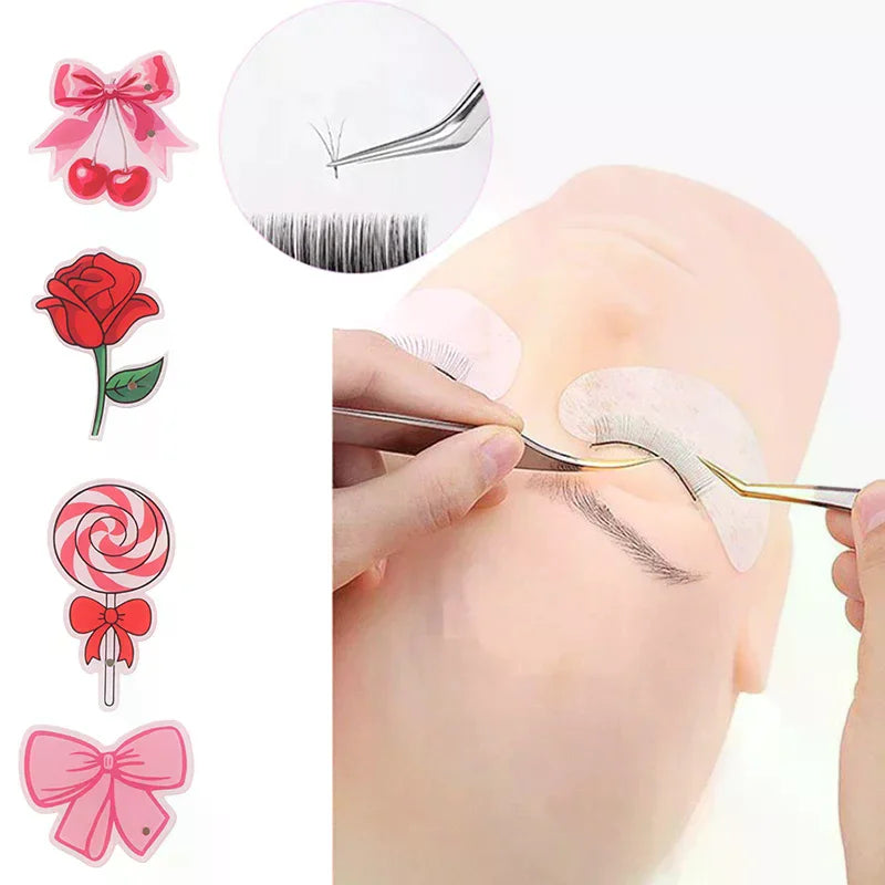Pink Acrylic Lash Extension Display Board & Magnetic Tray Lash Extension Tray QXL