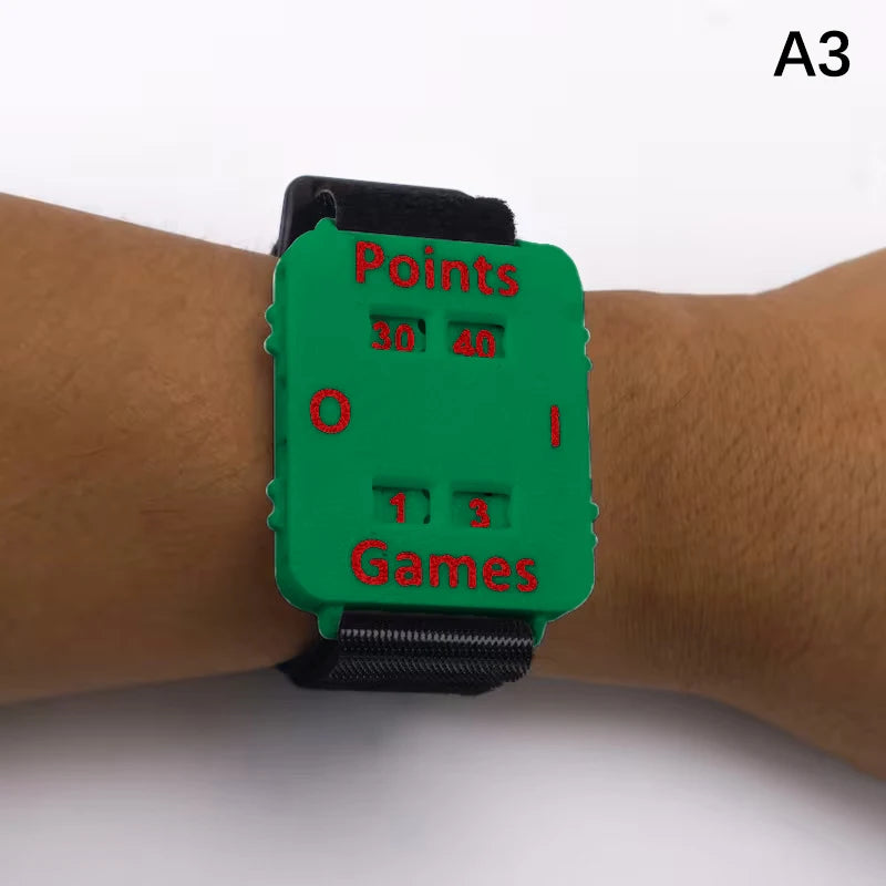 Score Tracker Wristband | Cricket Tennis Padel Scorer Sports Score Tracker QXL A3