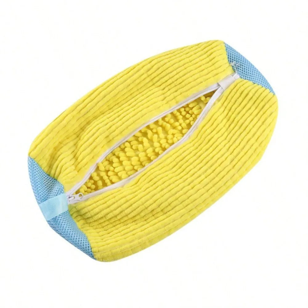 Reusable Mesh Shoe Washing Bags | Anti-Deformation Laundry Shoe Laundry Bag QXL YELLOW