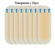 10-Pack Transparent Gel Foot Pads – Toe & Heel Cushion Patches Gel Foot Pads QXL Transparent s 10pcs