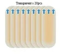 10-Pack Transparent Gel Foot Pads – Toe & Heel Cushion Patches Gel Foot Pads QXL Transparent s 10pcs