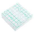100-Pack Adhesive Makeup Hand Palettes | Foundation Mixing Makeup Mixing Palette QXL 7X7X0.1CM