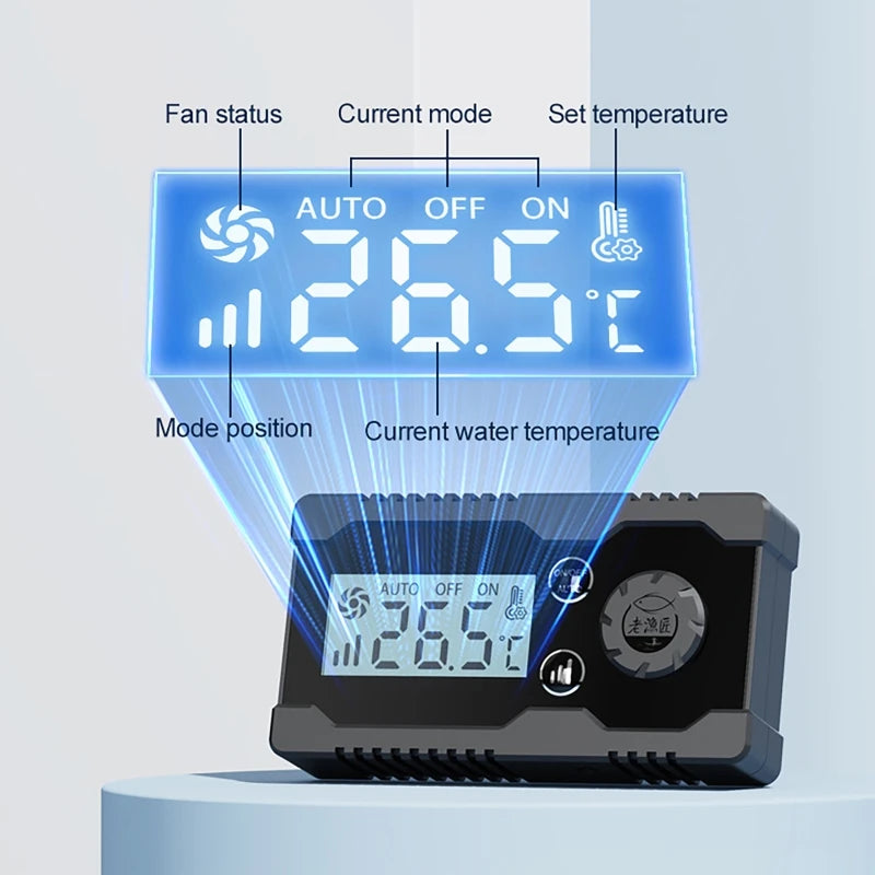 Dreamburgh Aquarium Cooling Fan Auto Temp Control | CL-200 Aquarium Cooling Fan QXL