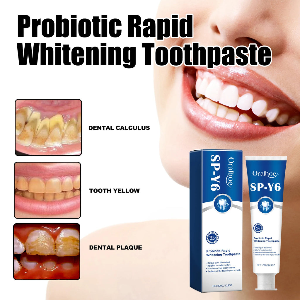 Eelhoe Xylitol Probiotic Whitening Toothpaste 120g Whitening Toothpaste QXL