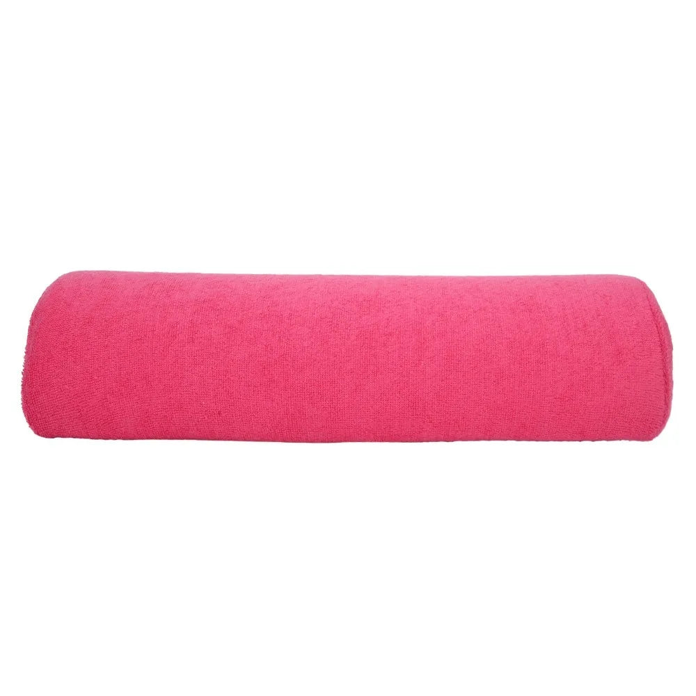 Memory Foam Manicure Hand Rest Cushion | Removable Cover Manicure Hand Rest QXL Rose Red