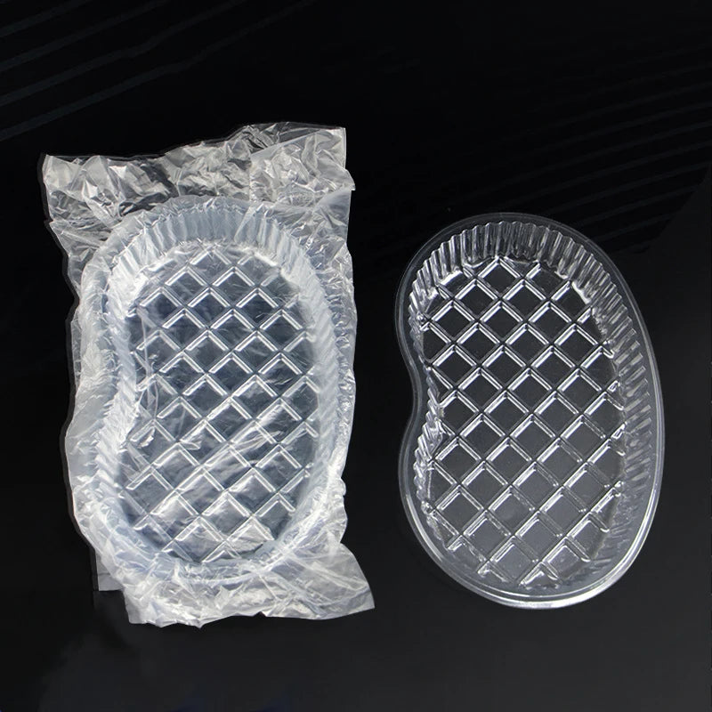 10-Pack Disposable Tattoo Tray Bowls | Sterile Waist-Shaped Disposable Tattoo Tray QXL Default Title