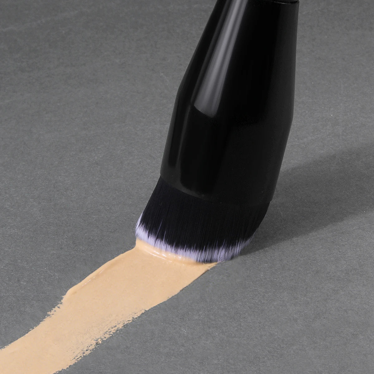 KOSSHOW Angled Foundation Brush | Wooden Handle Makeup Foundation Makeup Brush QXL