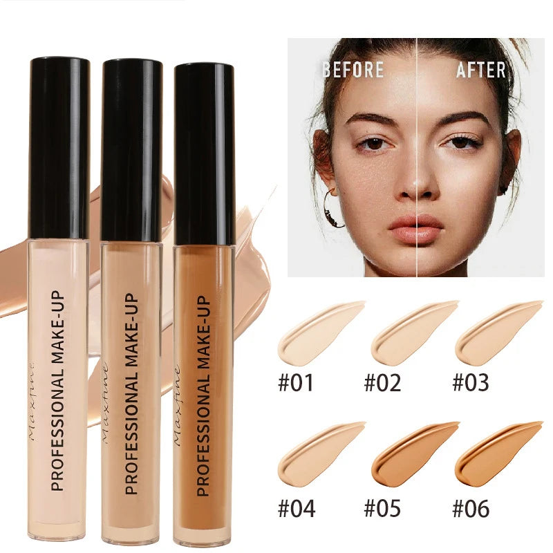 MAXFINE Liquid Concealer Foundation – Long-Wear & Moisturizing Liquid Concealer Foundation QXL