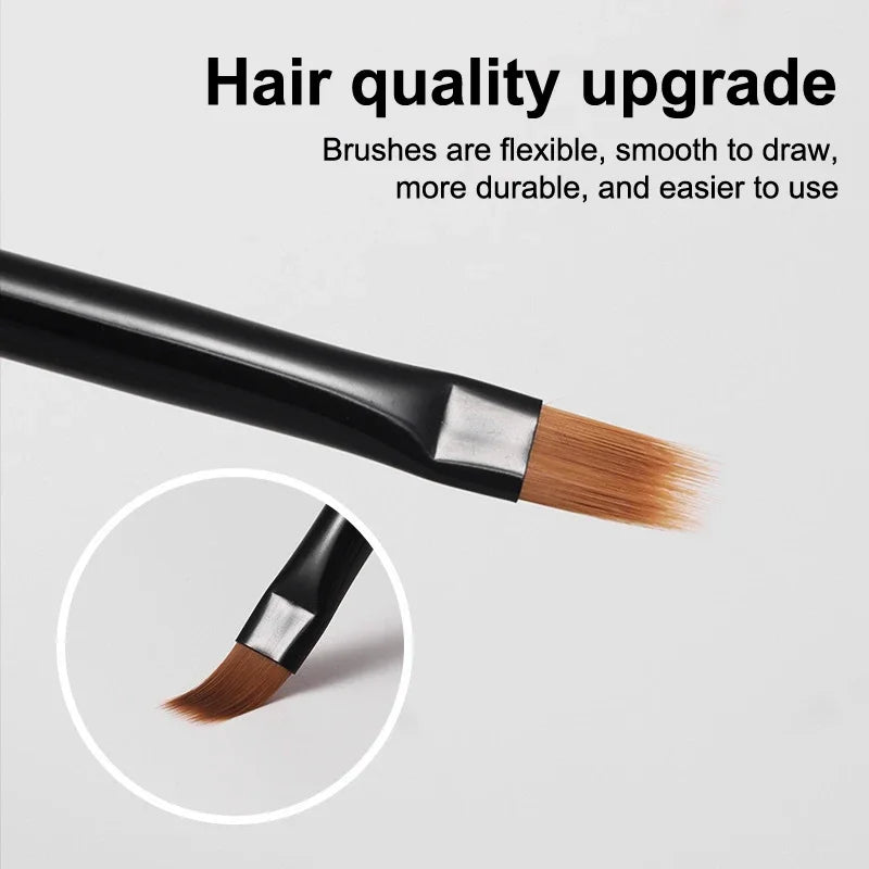 Sandalwood Nail Art Ombre Brush | UV Gel Detail Painting Pen Nail Art Brush QXL Default Title