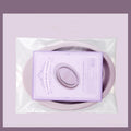 Foldable Silicone Makeup Brush Cleaning Bowl & Scrubber Mat Brush Cleaning Bowl QXL Purple