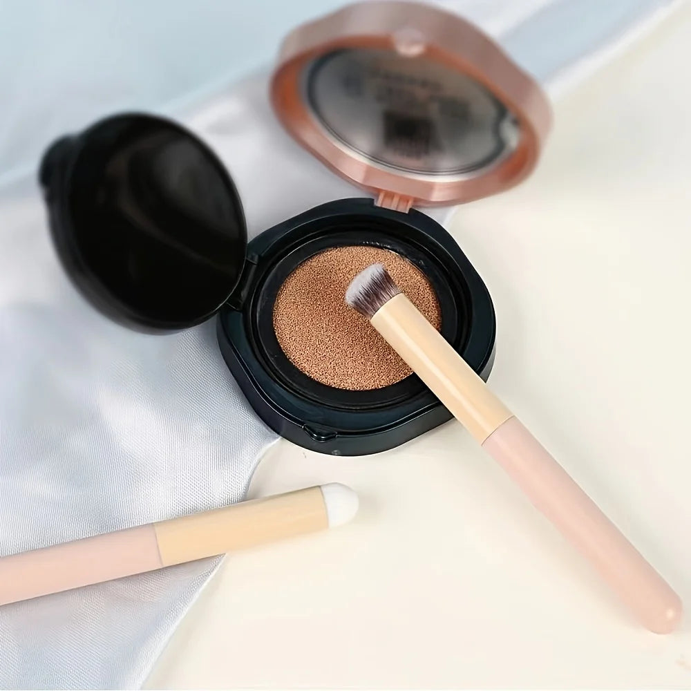 3-Pc Mushroom Sponge Makeup Brush Set – Concealer & Contour Sponge Makeup Brushes QXL