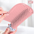 Silicone Curling Iron Cover & Heat-Resistant Styling Mat Hair Tool Accessory QXL A7
