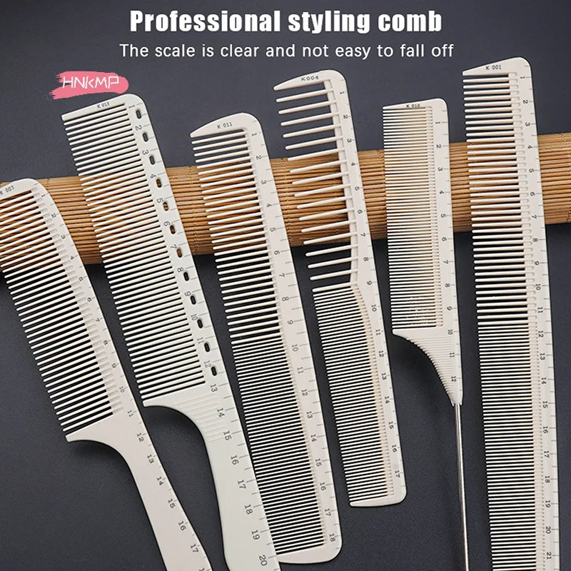 Professional Barber Comb with Laser Ruler | Salon Hair Cutting Barber Styling Comb QXL