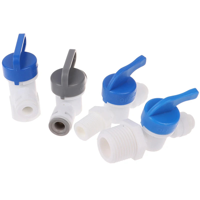 1/4" Ball Valve Inline Tap | Quick Connect Push Fit RO Filter Inline Ball Valve QXL