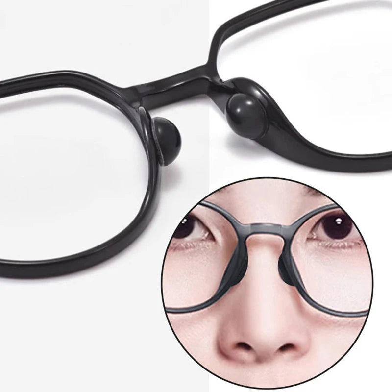Silicone Anti-Slip Glasses Nose Pads – 5 Pairs Self-Adhesive Eyewear Nose Pads QXL