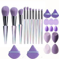 24-Piece Makeup Brush Set – Powder, Foundation & Eye Brushes Makeup Brush Set QXL 24 piece makeup brus