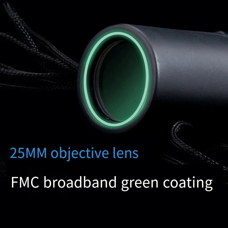 Mini 30x25 HD Monocular Telescope with Phone Holder | Outdoor Monocular Telescope QXL