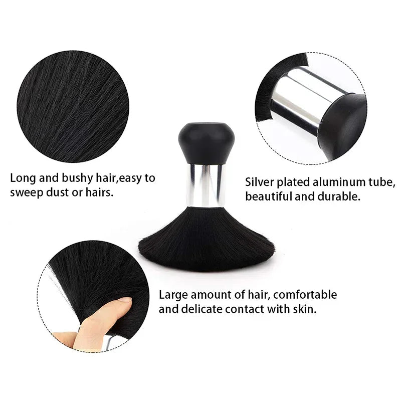 Soft Bristle Neck Brush | Hairdressing Hair Cleaning Brush Hairdressing Neck Brush QXL