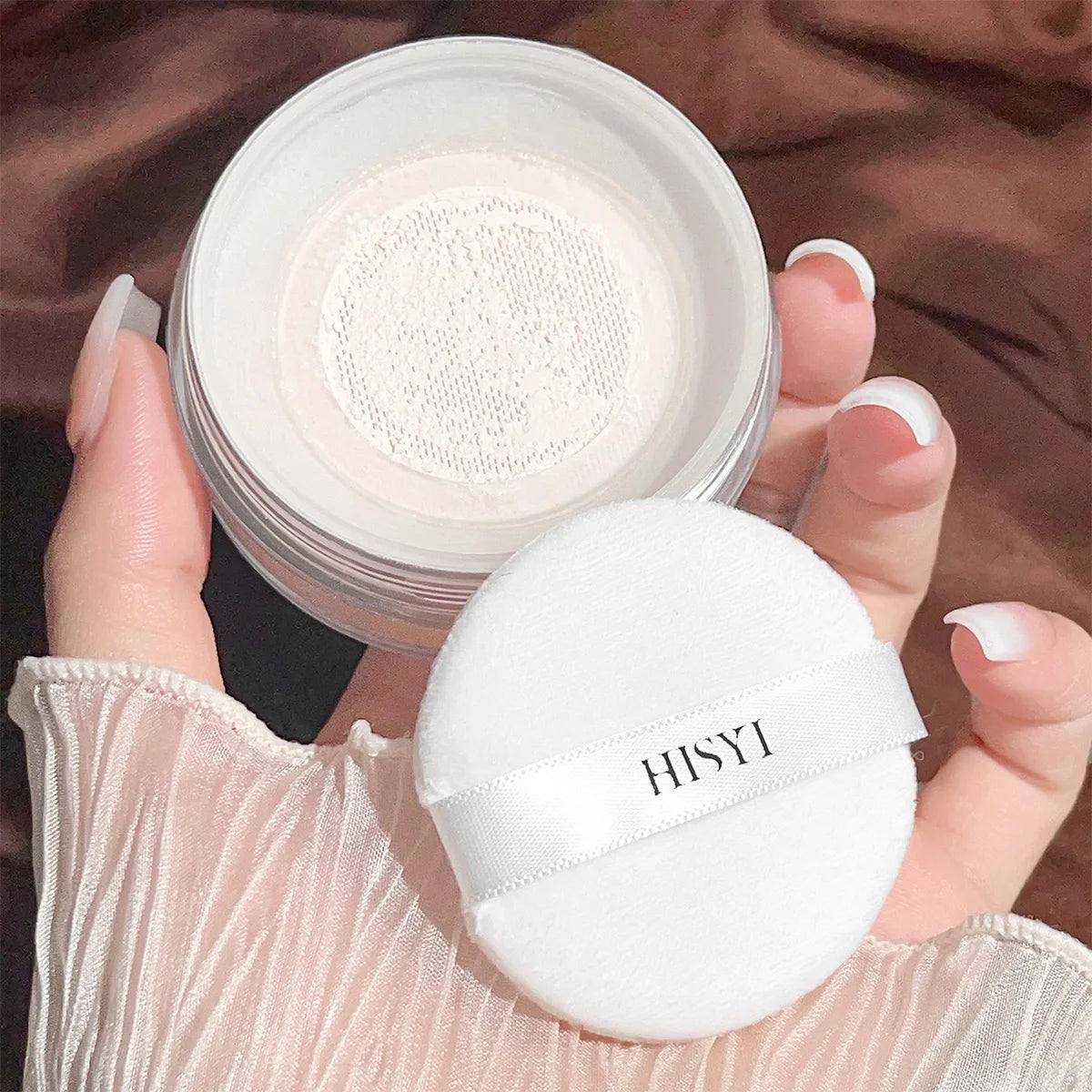 HISYI Matte Loose Setting Powder – Waterproof, All Skin Types Loose Setting Powder QXL