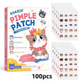 Cat-Shaped Cartoon Acne Patches | Colorful Spot Stickers Acne Spot Patches QXL H CN