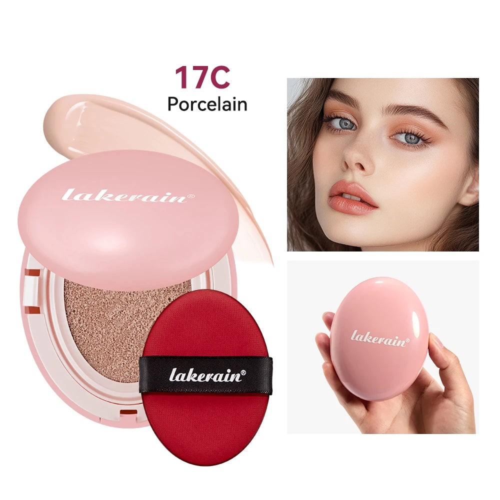Semi-Matte CC Cream Cushion Foundation & Natural Concealer CC Cream Cushion Foundation QXL Pink 17C