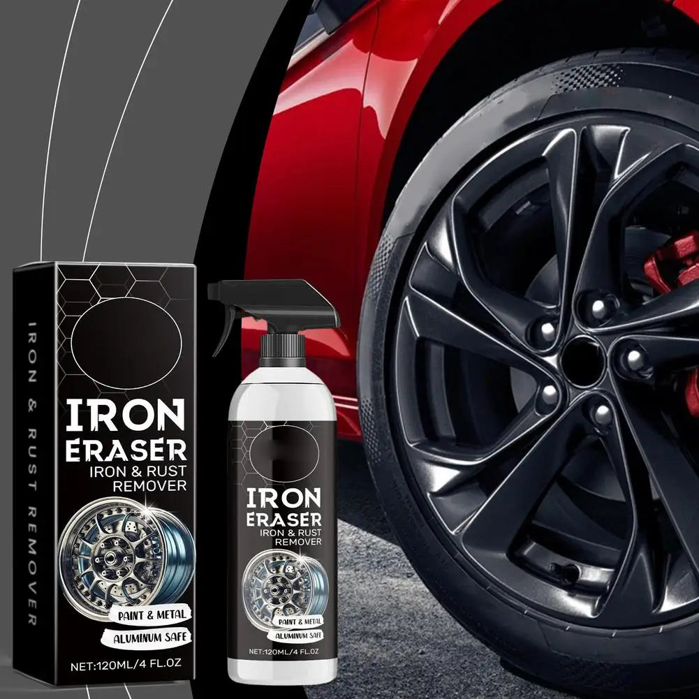 Car Wheel Rust Remover Spray – Brake Dust & Iron Cleaner Wheel Cleaning Spray QXL