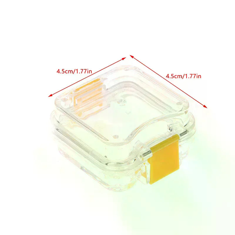 Transparent Dental Crown & Bridge Storage Box with Film Dental Storage Box QXL