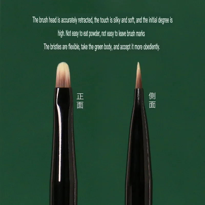M75 Tongue-Shaped Flat Head Concealer Brush – Soft & Precise Concealer Brush QXL