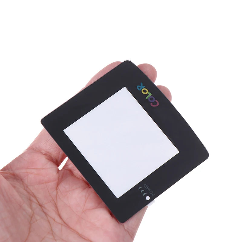 Game Boy Color GBC Replacement Screen Lens Panel – Black Console Replacement Part QXL
