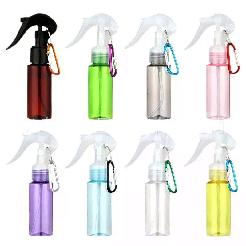 60ml Refillable Travel Spray Bottle with Carabiner Hook Travel Spray Bottle QXL