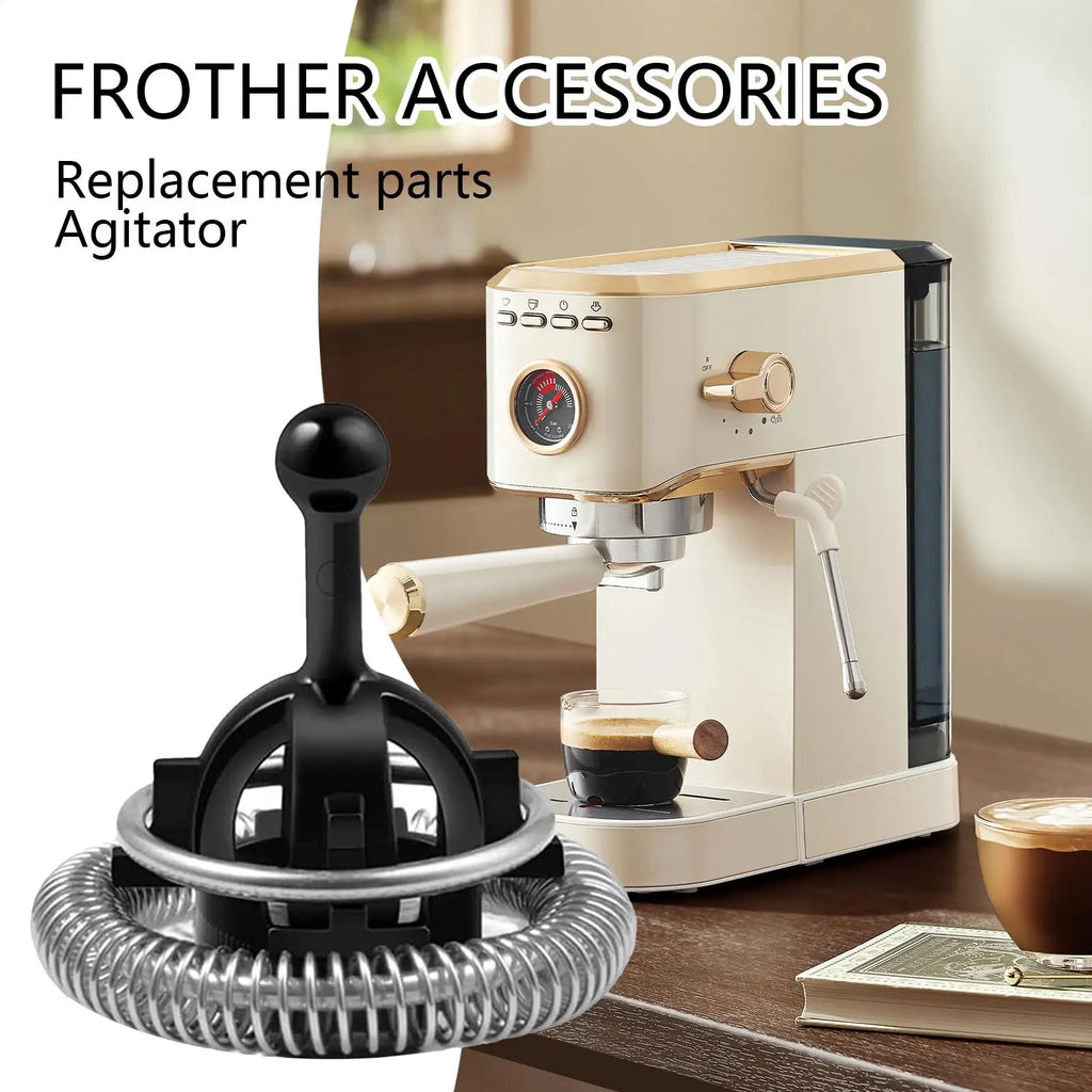 Replacement Milk Frother Whisk – Stainless Steel Spring Frother Whisk Replacement QXL