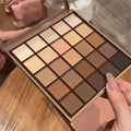 25-Color Eyeshadow Palette | Neutral Browns & Earth Tones Eyeshadow Palette QXL 04