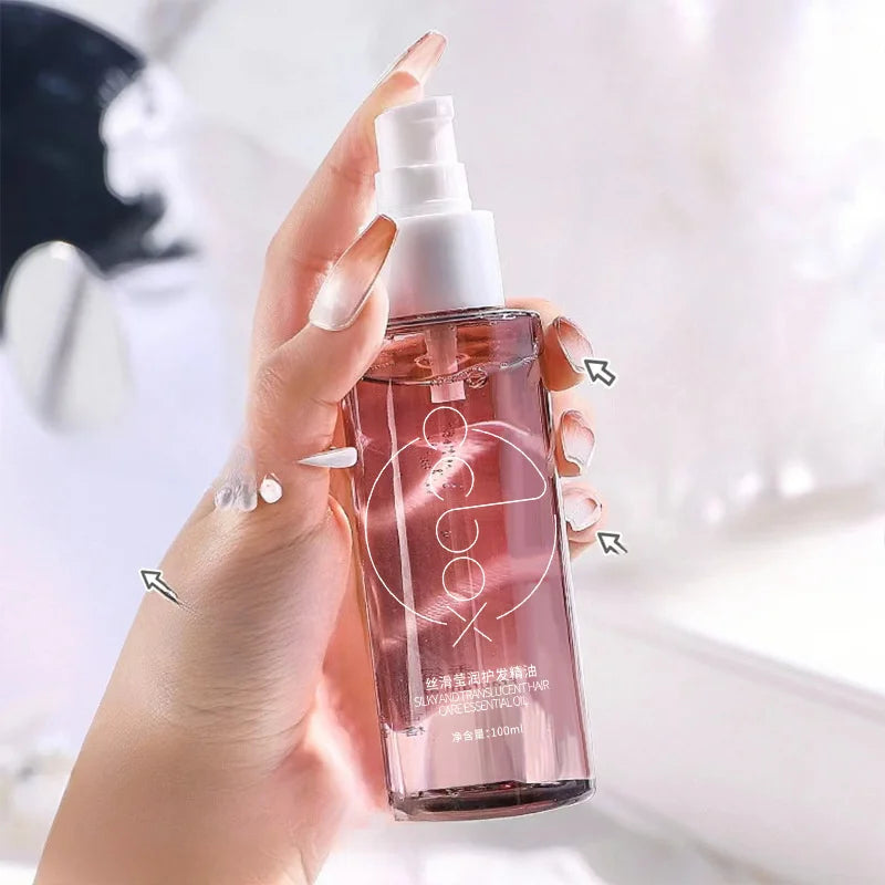 100ml Nourishing Hair Care Oil | Smooth & Long-Lasting Fragrance Hair Care Oil QXL