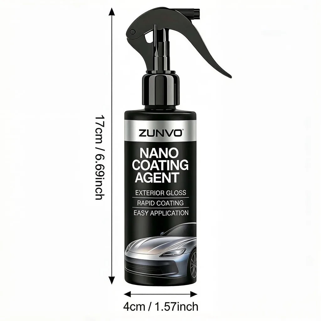 Car Nano Coating Spray – Exterior Gloss & Hydrophobic Shield Nano Coating Spray QXL