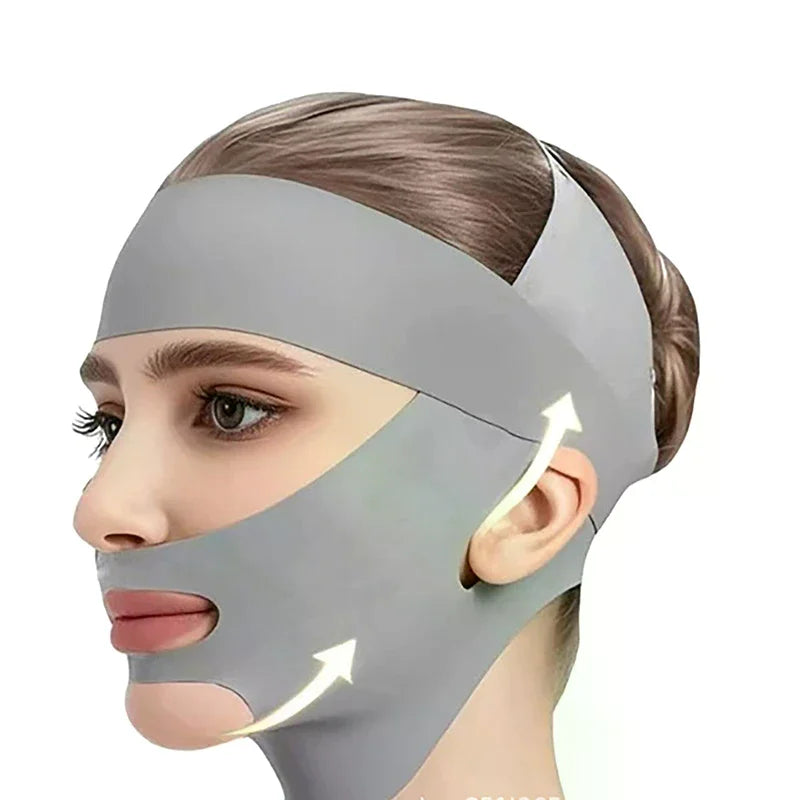Breathable Face Lifting Belt | Double-Layer Chin Sculpting Mask Face Lifting Mask QXL