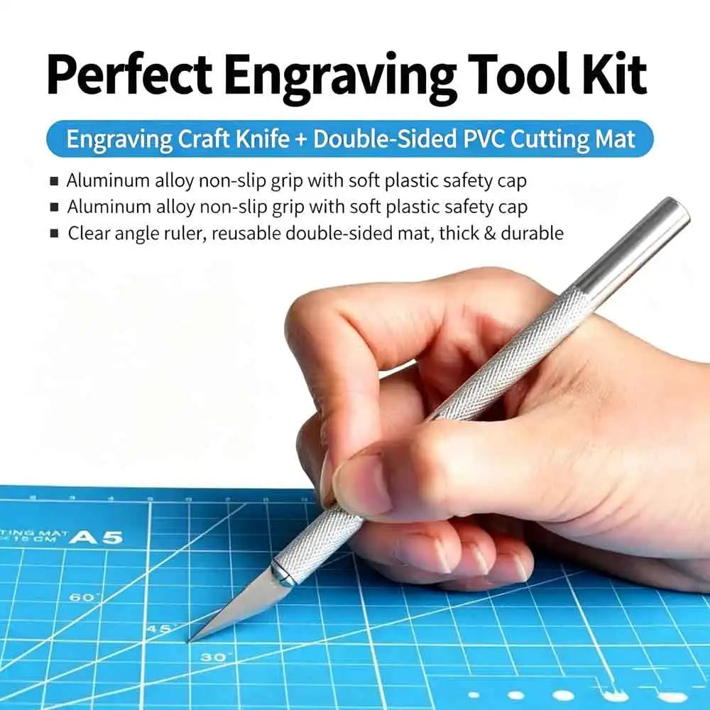 Precision Hand Carving Knife | Rubber Stamp & Paper Cutting Hand Carving Knife QXL