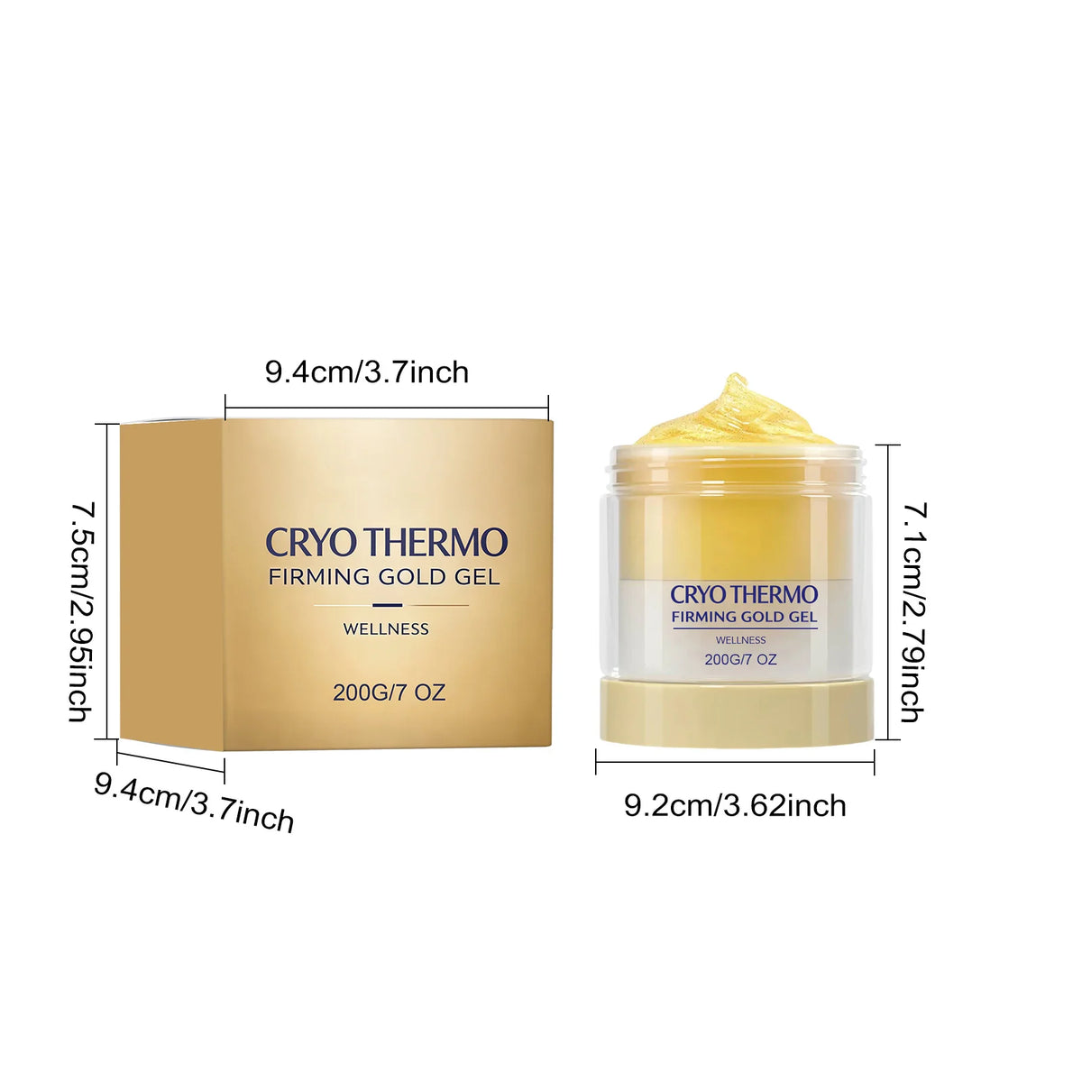 Clear Body Hydrating Gel Moisturizing Balm | 200g Skin Care Body Hydrating Gel QXL