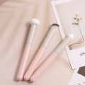 3-Piece Makeup Brush Set – Concealer, Foundation & Lip Brush Makeup Brush Set QXL 3-Pack Pink