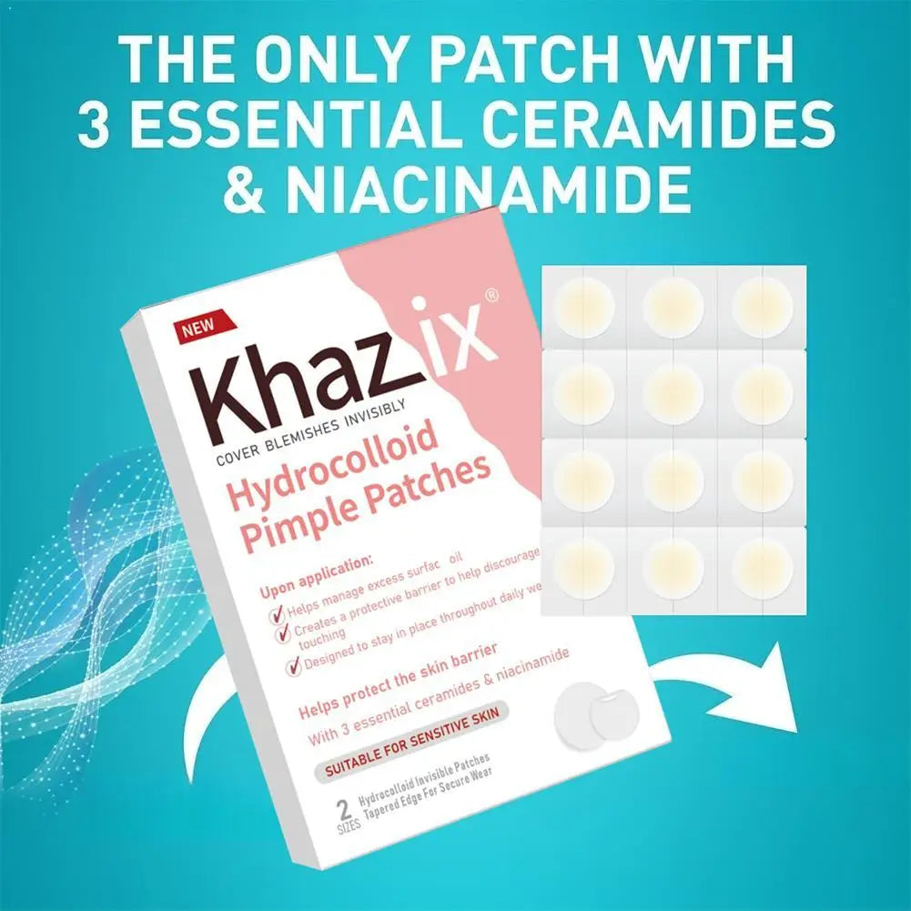 Invisible Acne Spot Patches 24/200/800 Pcs | Hydrocolloid Acne Spot Patch QXL