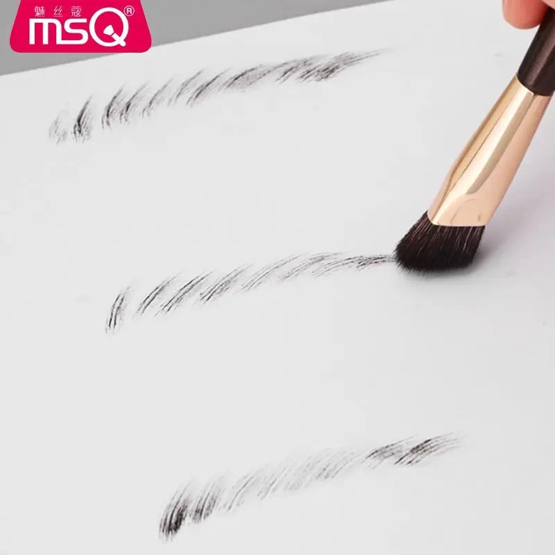 Square Eyebrow Brush – Powder, Sculpting & Hairline Brow Tool Eyebrow Makeup Brush QXL