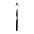 Dual-Sided Silicone Tongue Scraper & Brush | Fresh Breath Tongue Scraper QXL Black