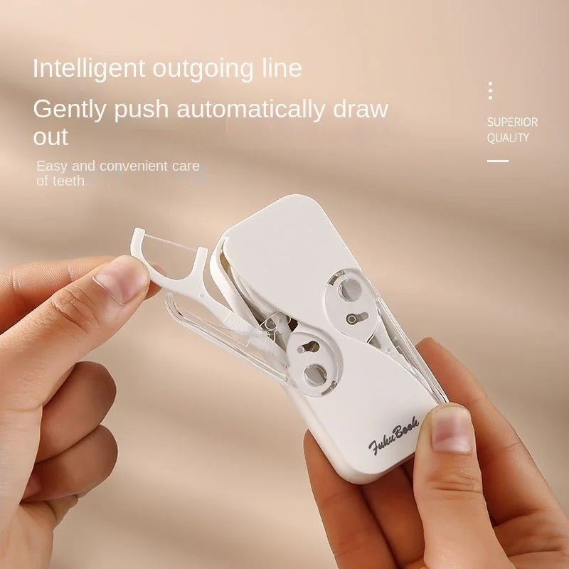 Automatic Dental Floss Dispenser Box | Portable Holder Floss Dispenser QXL