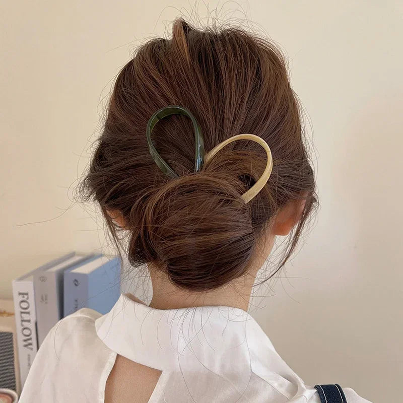 Gold U-Shape Hair Clips & Pins for Women | Bridal Hairpins Hair Clips & Pins QXL