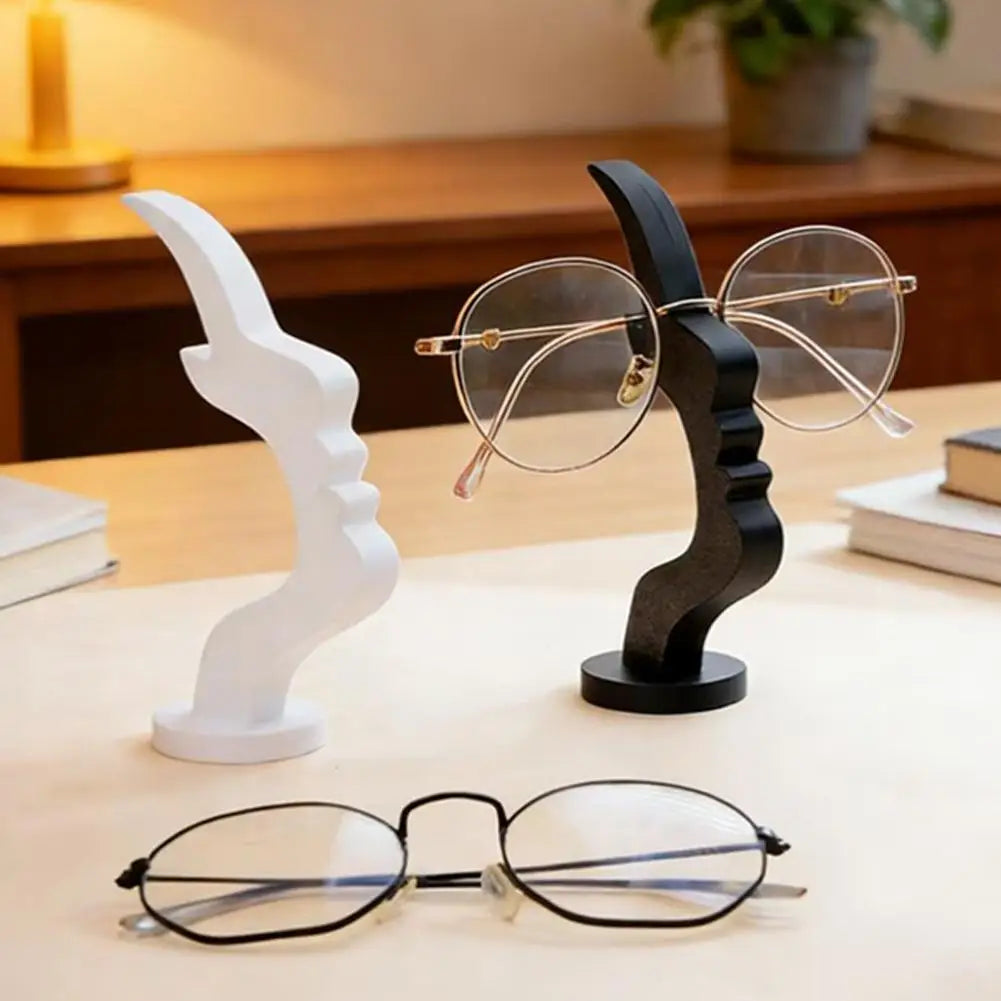 3D Nose-Shaped Eyeglass Stand | Desk Decor Glasses Holder Eyeglass Holder Stand QXL