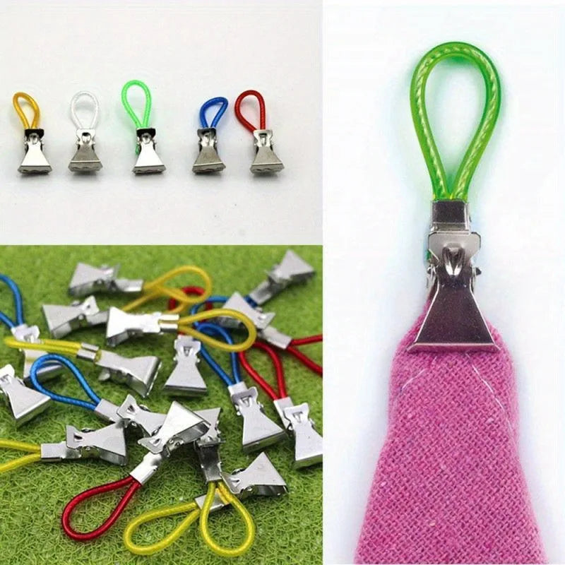 20-Pack Stainless Steel Wall Clips | Kitchen Bathroom Storage Hooks Wall Storage Hooks QXL