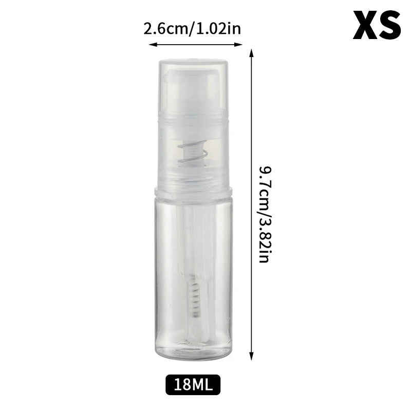 Powder Spray Bottle 18–120ml | Talcum & Hair Powder Dispenser Powder Spray Bottle QXL XS