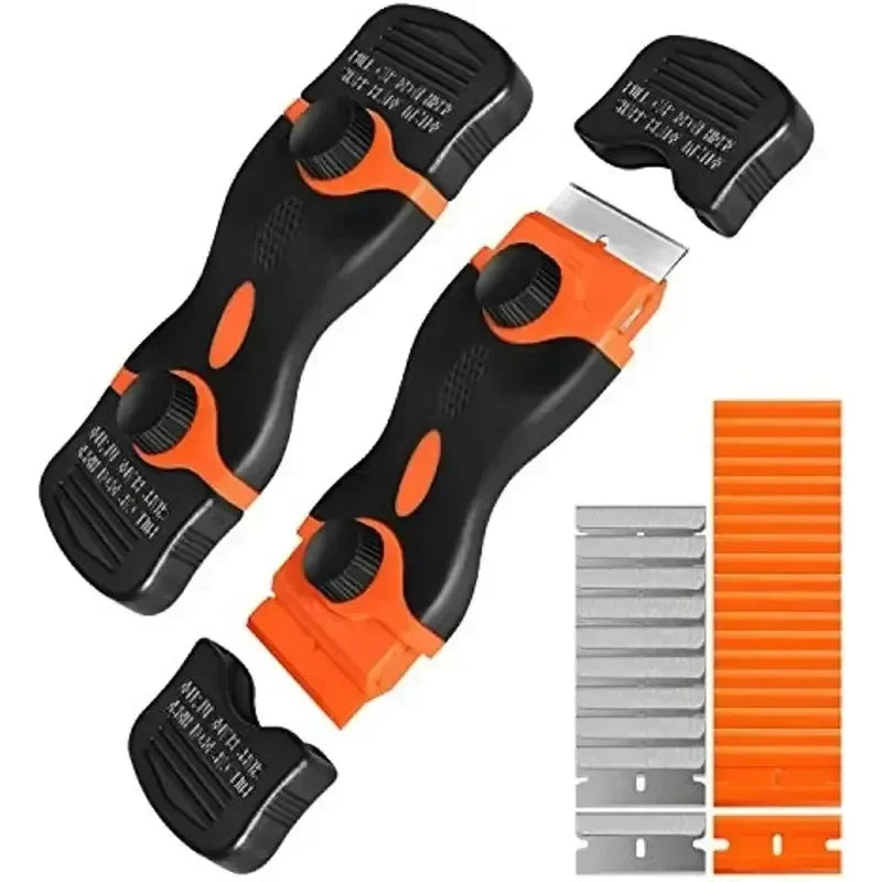 Razor Blade Scraper | Glass, Vinyl Film & Adhesive Remover Blade Scraper Tool QXL